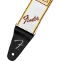 Preview: Weighless™ 2" Monogrammed Strap, White/Brown/Yellow