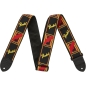 Preview: Fender® 2" Monogrammed Strap Black/Yellow/Red