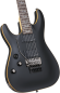 Preview: SCHECTER E-Gitarre, Demon 6 FR, Aged Black Satin, Linkshänder