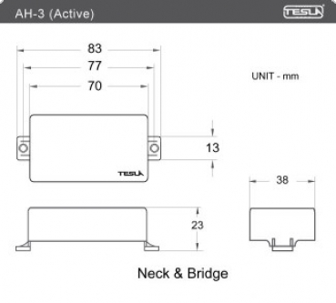 Tesla - AH 3 / Active Humbucker