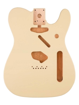 Fender Telecaster body (vintage bridge), alder, olympic white