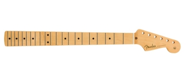 Fender 50s Stratocaster neck, 21 medium jumbo frets, 9,5 radius maple fingerboard, soft V-shape