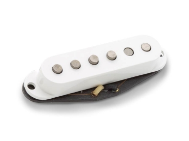 single coil pickup Antiquity Retrospec&amp;#039;d Texas Hot for ST, bridge, white