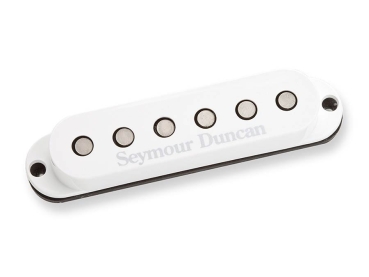 single coil pickup SSL-5, Custom Staggered model for ST, middle RW/RP, white cap