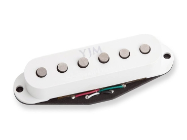 single coil pickup STK-10N, YJM Fury model for ST, neck, white cap