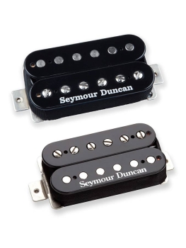 Hot Rodded Humbucker set, SH-4 JB (bridge) and SH-2N Jazz (neck) pickups, black