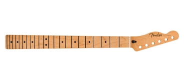 Fender Player Series Telecaster reverse headstock neck, 22 medium jumbo frets, maple, 9.5, modern