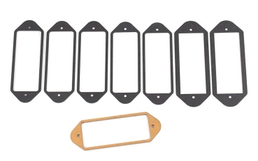 Lollar shim pack for Dogear P-90 pickups, 8 pcs, six most commonly used heights, two oversized for HB rout