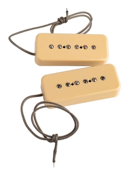 Lollar P-90 Soapbar neck and bridge, cream