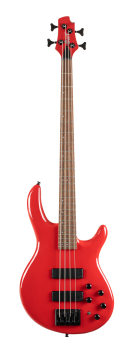 CORT Bassgitarre, C4 Deluxe, Candy Red