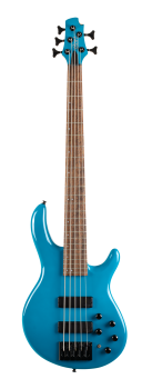 CORT Bassgitarre, C5 Deluxe, 5-Saiter, Candy Blue