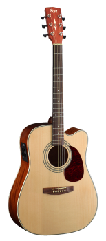 CORT Westerngitarre, MR500E, Open Pore, Preamp