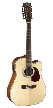 CORT Westerngitarre, MR710F12, Natur Satin, 12-Saiter, Preamp