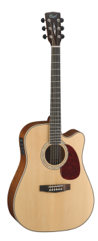 CORT Westerngitarre, MR710F, Natur Satin, Preamp