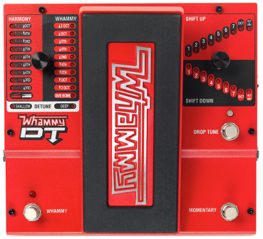 DIGITECH Effektpedal, Whammy DT, Classic 2 Mode Pitchshift Drop/Raise,