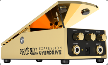 ERNIE BALL Expressionpedal, Expression Overdrive, Gold