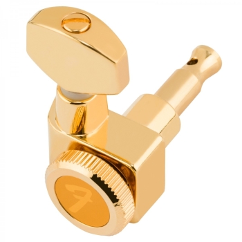 Locking Stratocaster®/Telecaster® Staggered Tuning Machines (Gold) 6-pack