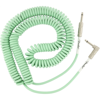 Original Series Coil Cable Straight-Angle 30' Surf Green