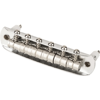 American jaguar®/jazzmaster® 7.25" radius bridge assembly, nickel