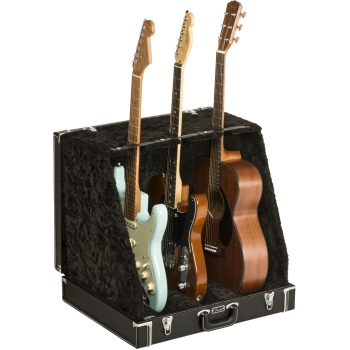 Classic Series Case Stand, Black, 3 Guitar