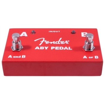 2-Switch ABY Pedal, Red