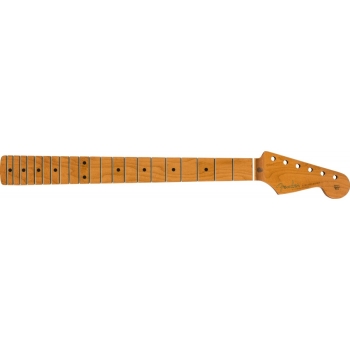 Roasted Maple Vintera® Mod 50's Stratocaster® Neck, 21 Medium Jumbo Frets, 9.5", "V" Shape