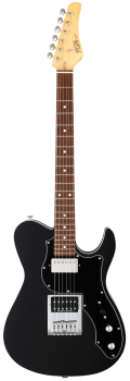 FGN E-Gitarre, J-Standard Iliad, schwarz