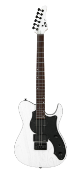 FGN E-Gitarre, J-Standard Iliad Dark Evolution 664, Open Pore White, S