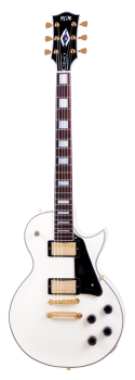 FGN E-Gitarre, Neo Classic LC10, Antique White, Tasche