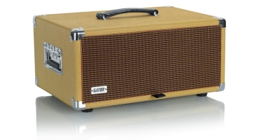 Gator GR-RETRORACK-4TW Vintage Amp Vibe Rack Case - 4U Tweed