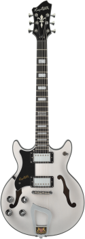 HAGSTROM E-Gitarre, Alvar, Swedish Frost Gloss, Linkshänder