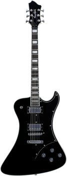 HAGSTROM E-Gitarre, Fantomen, Black Gloss