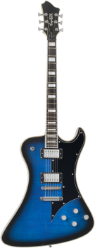 HAGSTROM E-Gitarre, Fantomen, Worn Denim