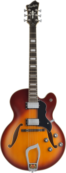 HAGSTROM E-Gitarre, HJ800, Vintage Sunburst