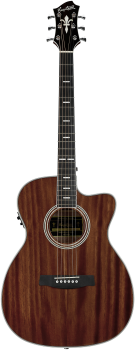 HAGSTROM Westerngitarre, Mora II, Concert, Natural