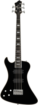 HAGSTROM E-Bass, Nekromant 5, Black Gloss, LinkshÃÂÃÂÃÂÃÂÃÂÃÂÃÂÃÂÃÂÃÂÃÂÃÂÃÂÃÂÃÂÃÂ¤nder