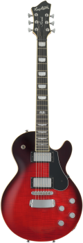 HAGSTROM E-Gitarre, Swede, Crimson Flame