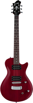 HAGSTROM E-Gitarre, Ultra Swede ESN, Wild Cherry Transparent