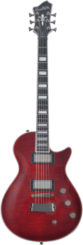 HAGSTROM E-Gitarre, Ultra Max Special, Amaryllis Flame