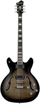 HAGSTROM E-Gitarre, Viking Baritone DLX, Cosmic Blackburst