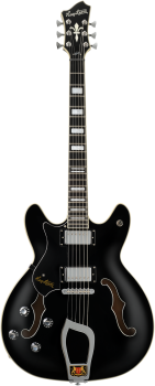 HAGSTROM E-Gitarre, Viking, Black, LinkshÃÂÃÂ¤nder