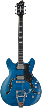 HAGSTROM E-Gitarre, Tremar Viking Deluxe, Cloudy Seas