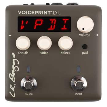 L.R.BAGGS Preamp, VOICEPRINT DI, DI-Pedal, mit Voiceprint Technologie