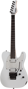 SCHECTER E-Gitarre, Sun Valley Super Shredder PT FR, Metallic White