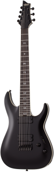 SCHECTER E-Gitarre, SLS Elite C-7 Evil Twin, Satin Black