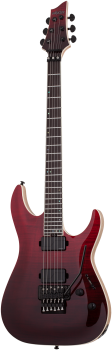 SCHECTER E-Gitarre, SLS Elite C-1 FR, Bloodburst