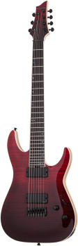 SCHECTER E-Gitarre, SLS Elite C-7, Bloodburst