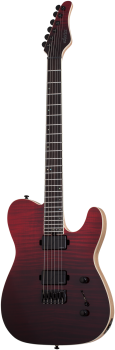 SCHECTER E-Gitarre, SLS Elite PT, Bloodburst