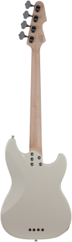 SCHECTER Bassgitarre, Banshee Bass, Olympic White, Linkshänder