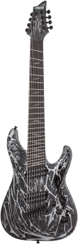 SCHECTER E-Gitarre, Silver Mountain C-8 MultiScale